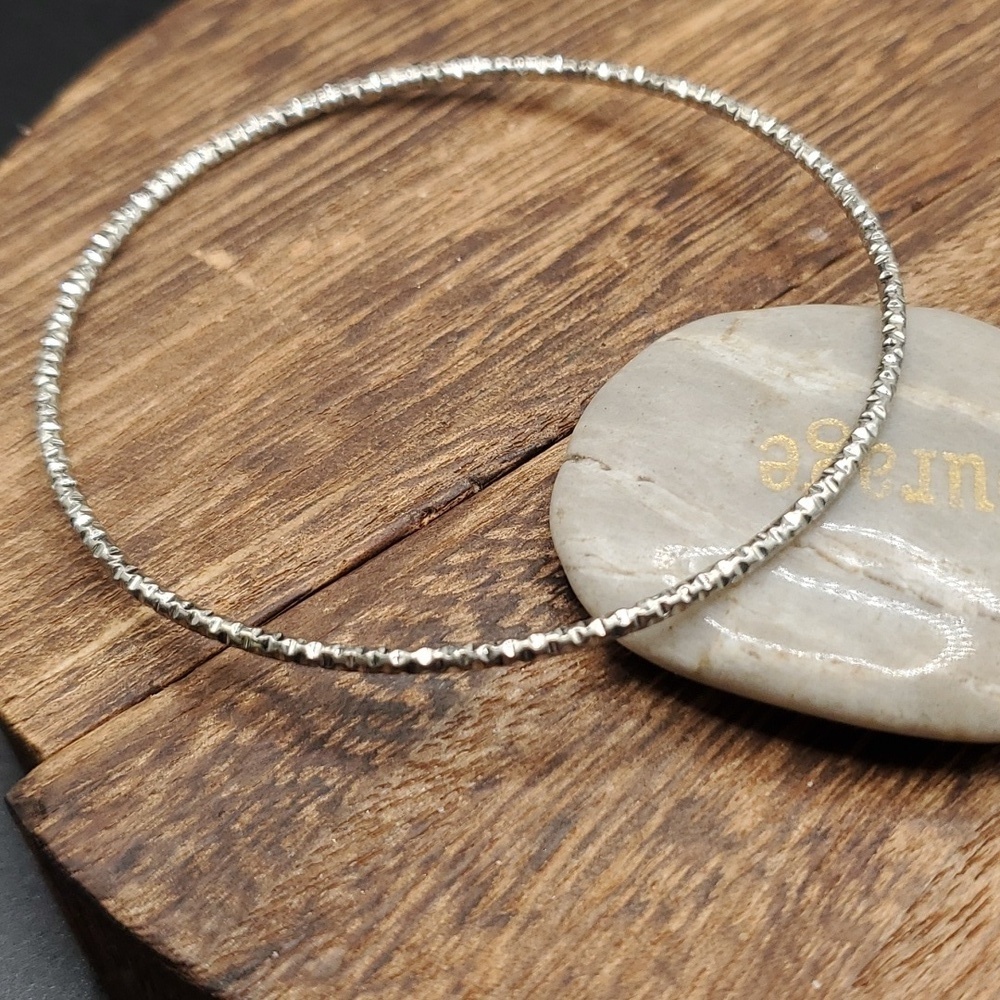 B2835 shining silver tone‎ bracelet slider